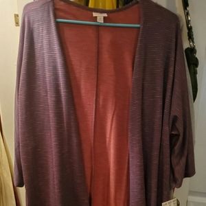 Lularoe lindsay nwt medium purple